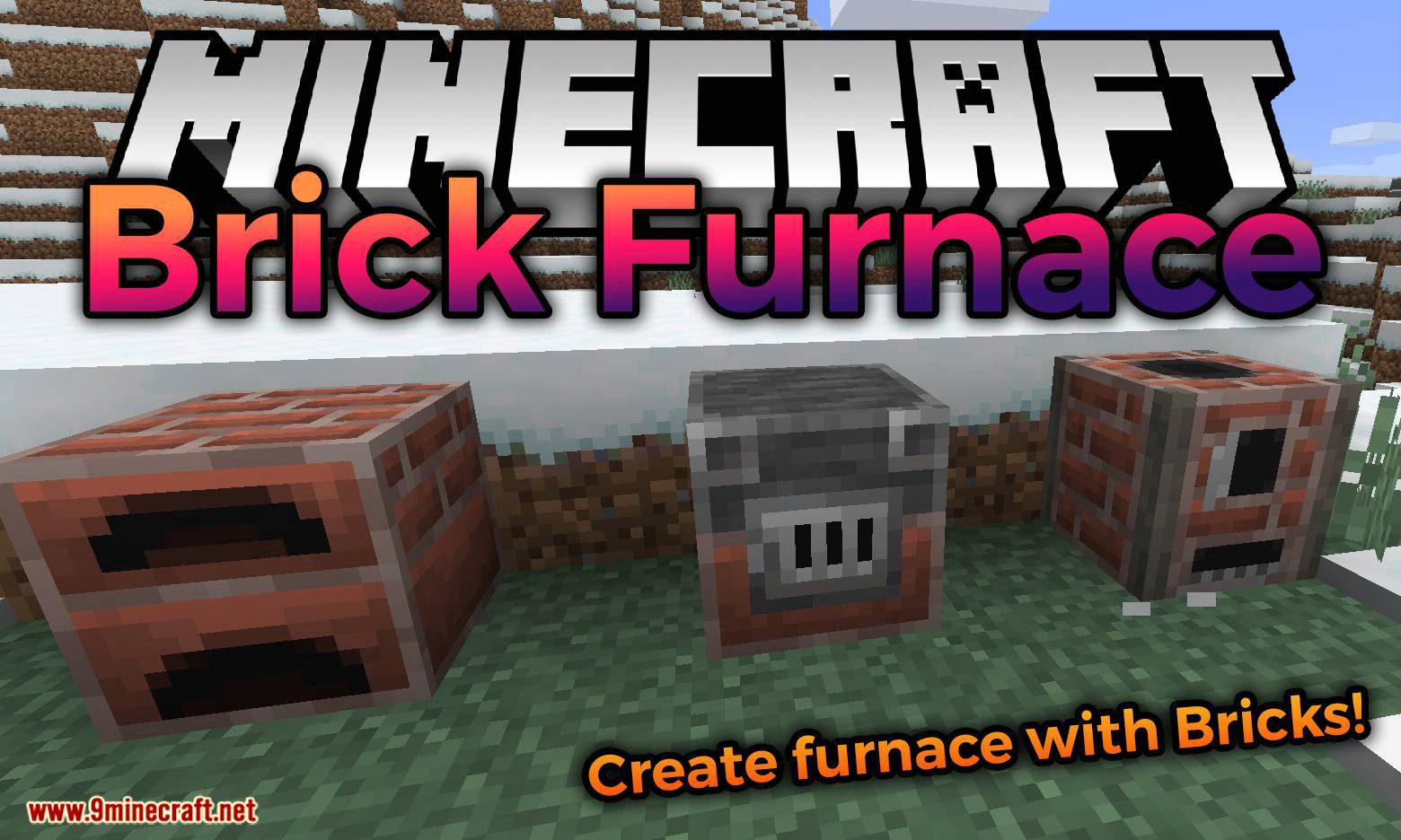 Brick Furnace Mod: Clay Alternatives for Minecraft Furnaces