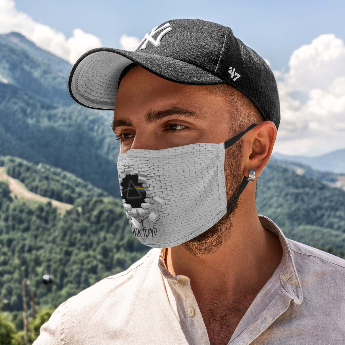 Rock Your Look with a Brick in the Wall Mask Today