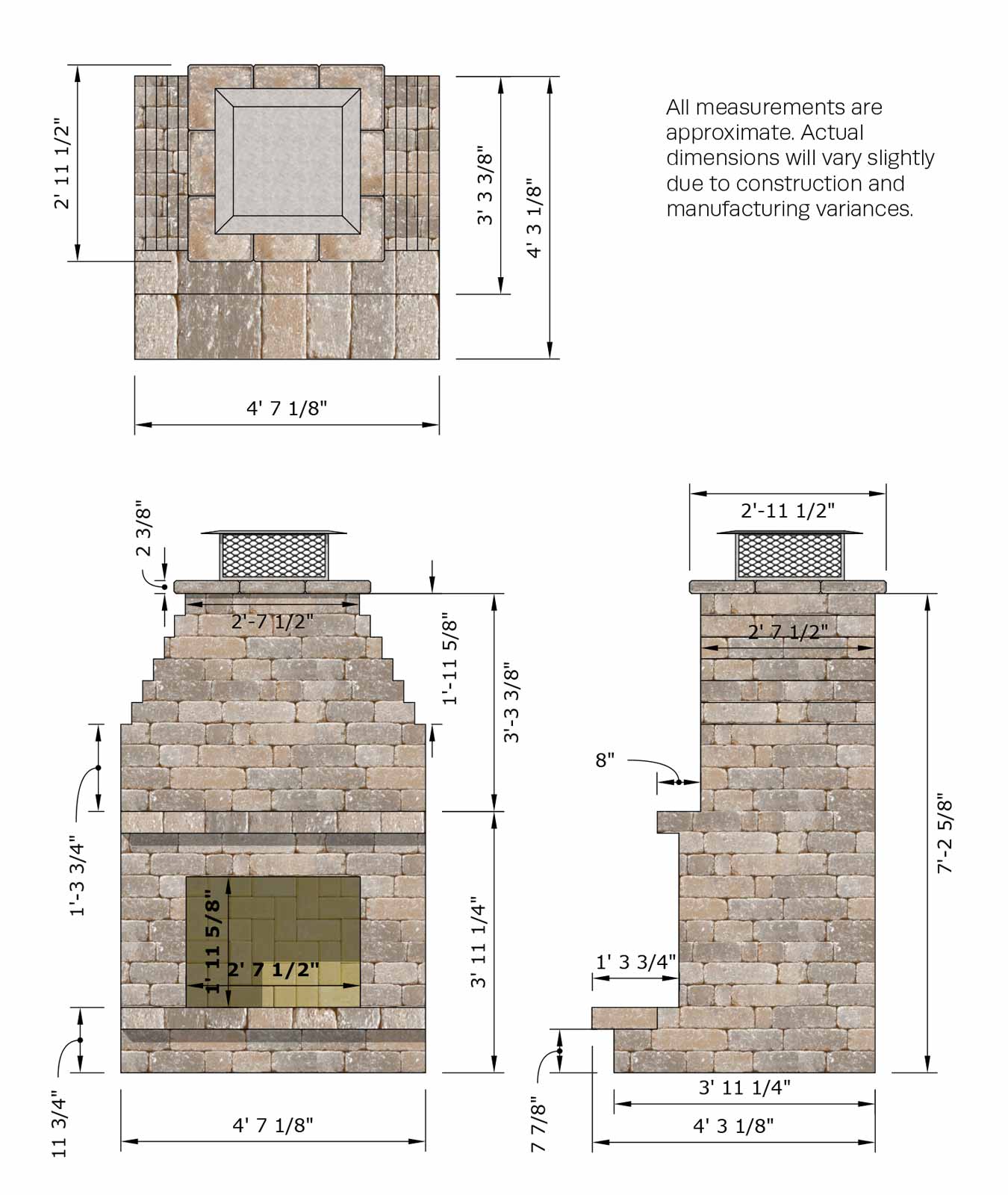 Fireplace Brick Dimensions: Standard Sizes and Custom Options