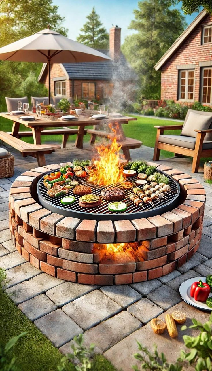 How to Build a Brick Firepit on a Budget: Simple and Affordable Design Ideas