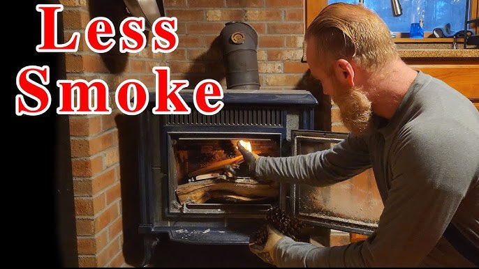 how to put fire bricks in a wood stove without making a mess? (quick and clean method)