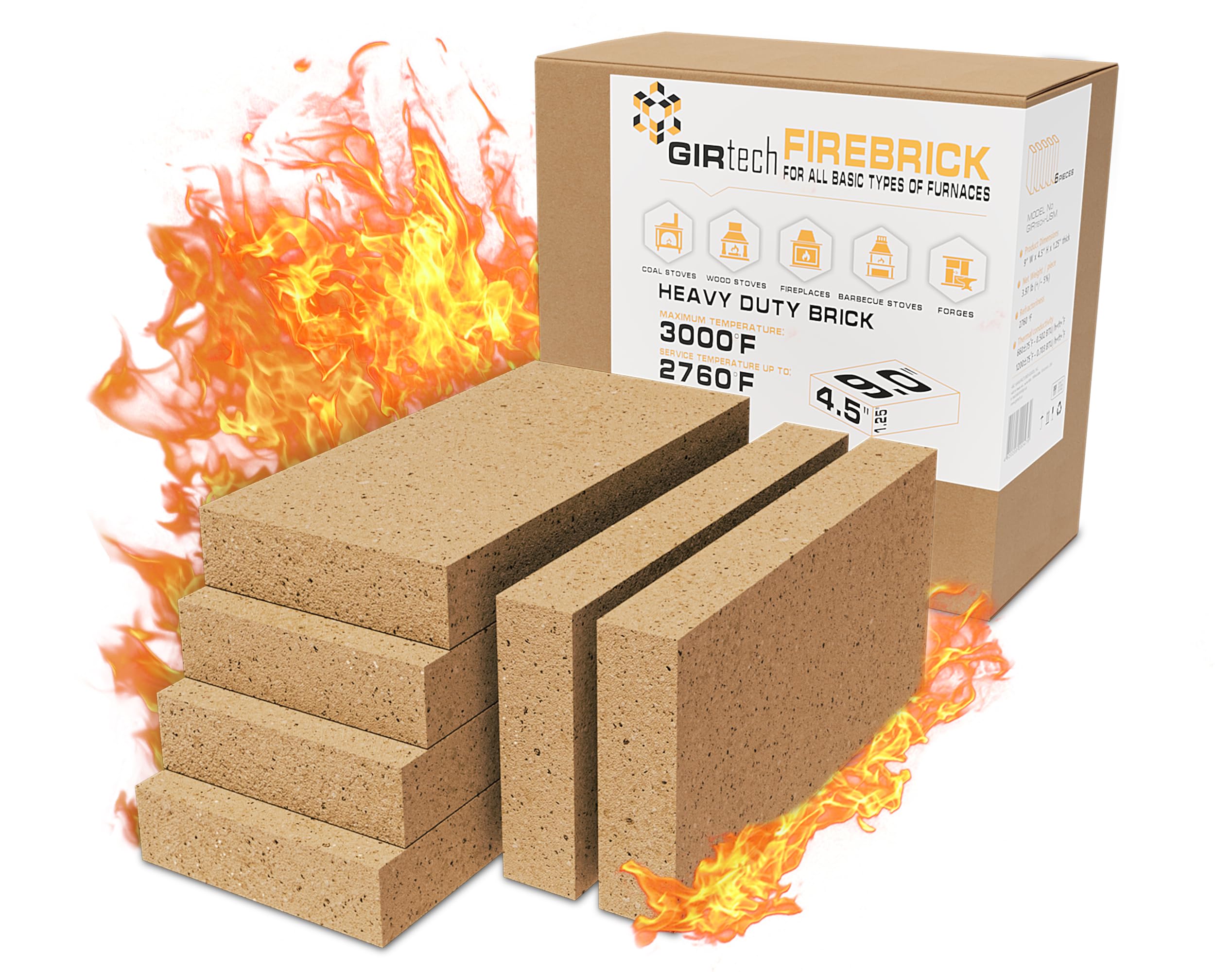 Best log burner fire bricks: What to look for when buying replacement bricks