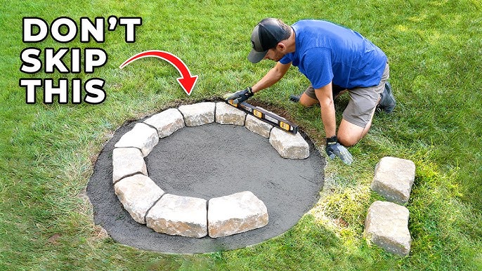 How to start building fire pit with bricks (The complete beginners guide)