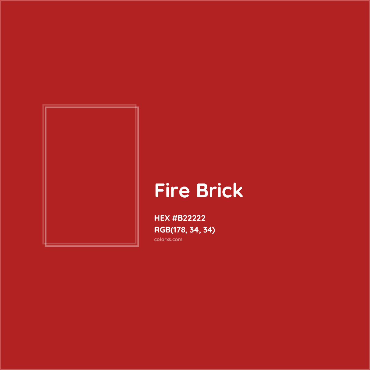 Fire Brick Red Color Code: Everything You Need to Know About This Shade