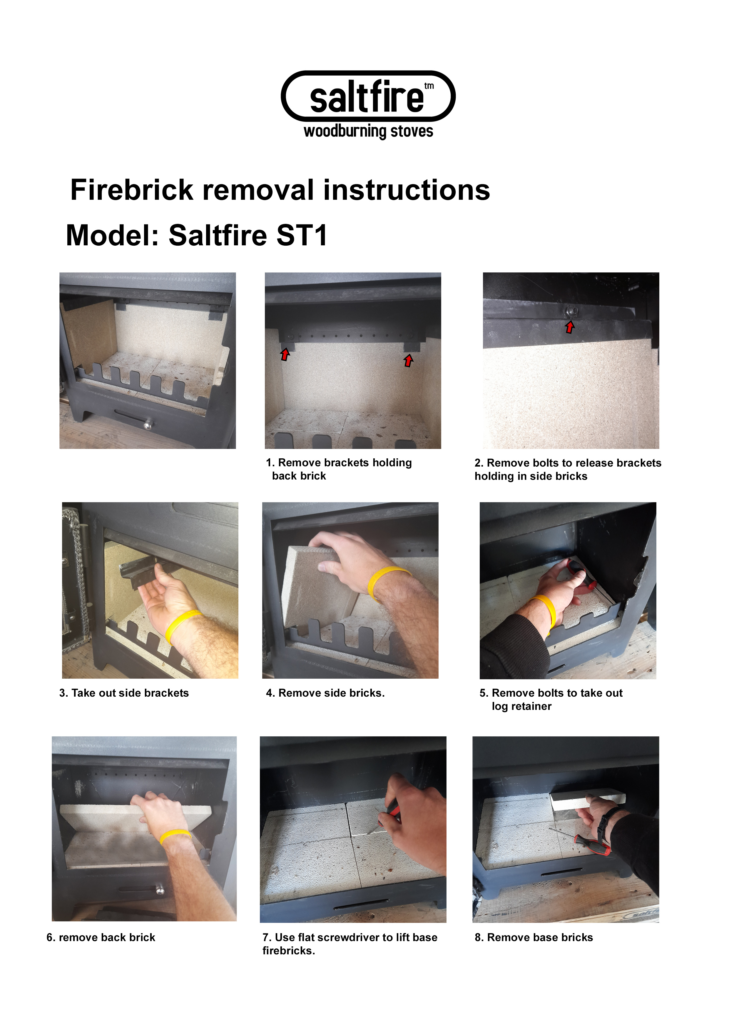 How to replace fire bricks wood stove (Simple step-by-step guide for beginners)