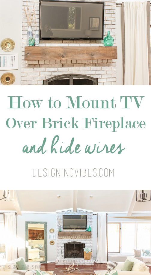 How to hang TV over brick fireplace: A simple step-by-step guide