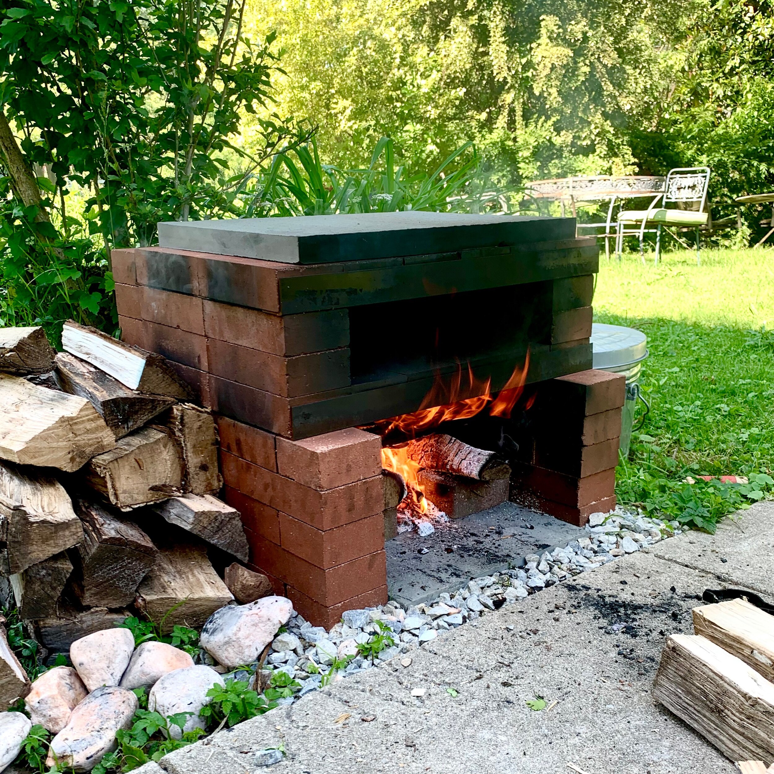 Outdoor Oven Brick: Easy DIY Project to Enhance Your Backyard.