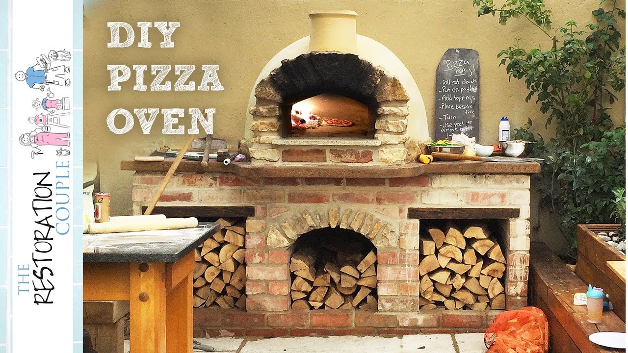 Build Your Own Wood Fired Brick Pizza Oven: DIY Project for Pizza Lovers!