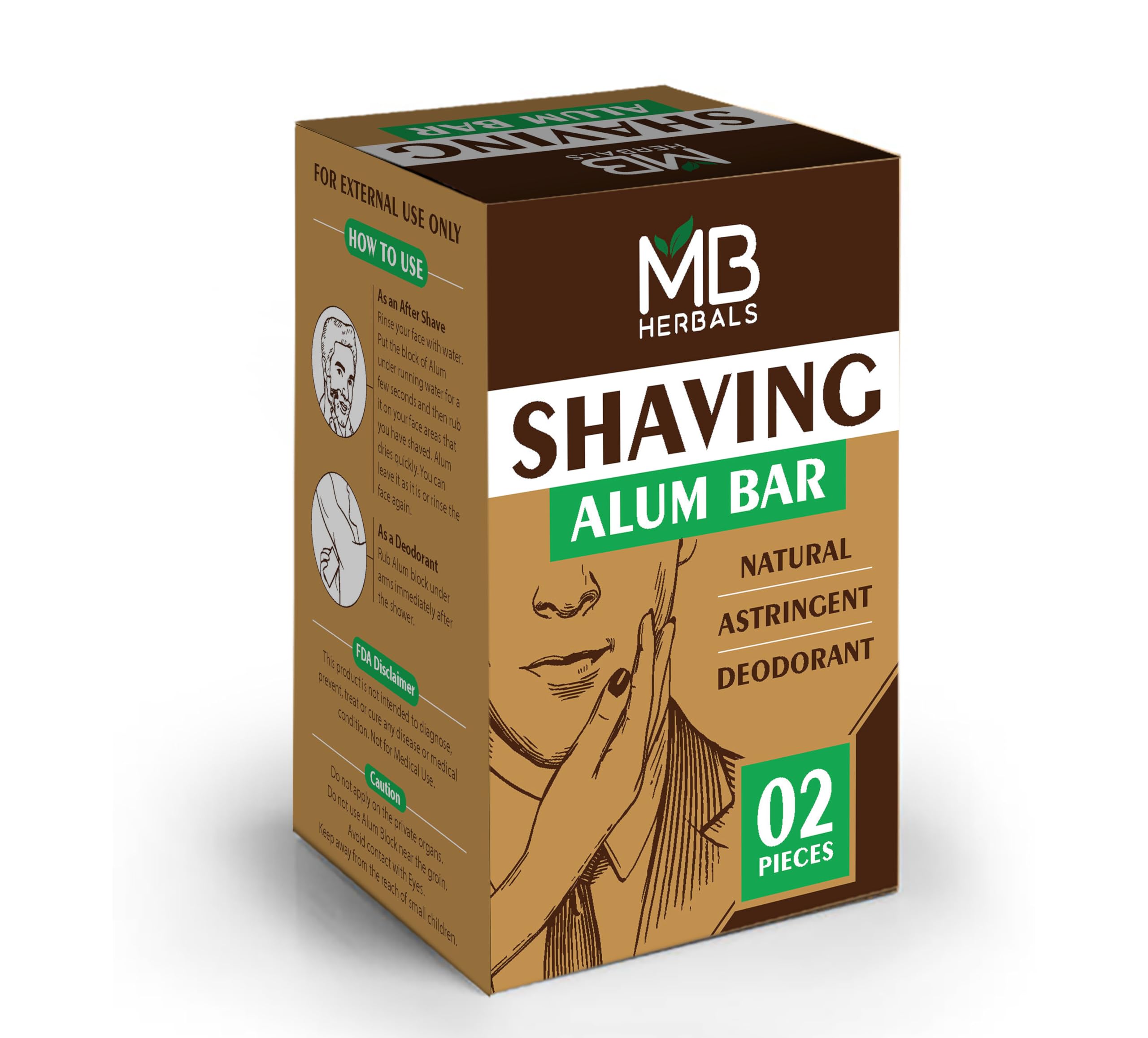 Alum Brick for Shaving: Get a Closer Shave with No Irritation