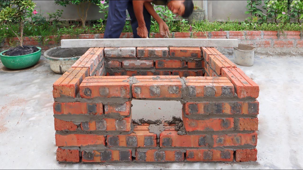 DIY Building Brick Grill (Turn Your Backyard into a BBQ Haven)