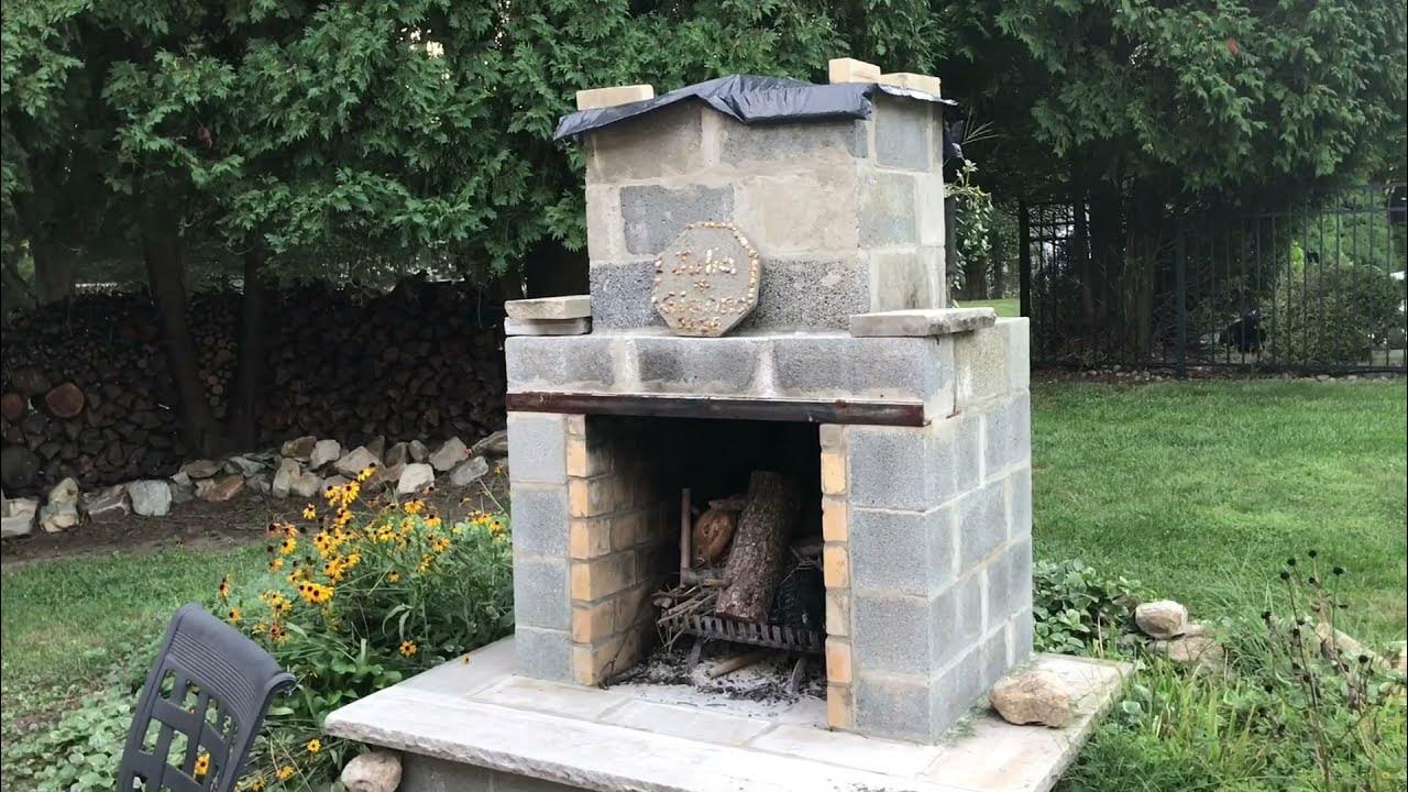 Outdoor Brick Fireplace DIY on a Budget: Affordable Ideas and Tips!