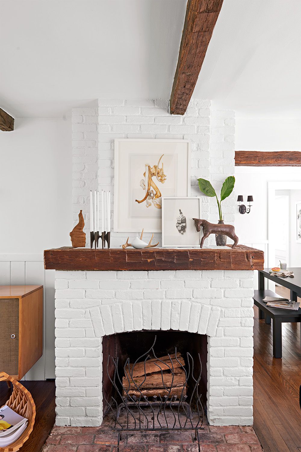 Upgrade Your Home with White Brick for Fireplace: A Simple yet Elegant Touch