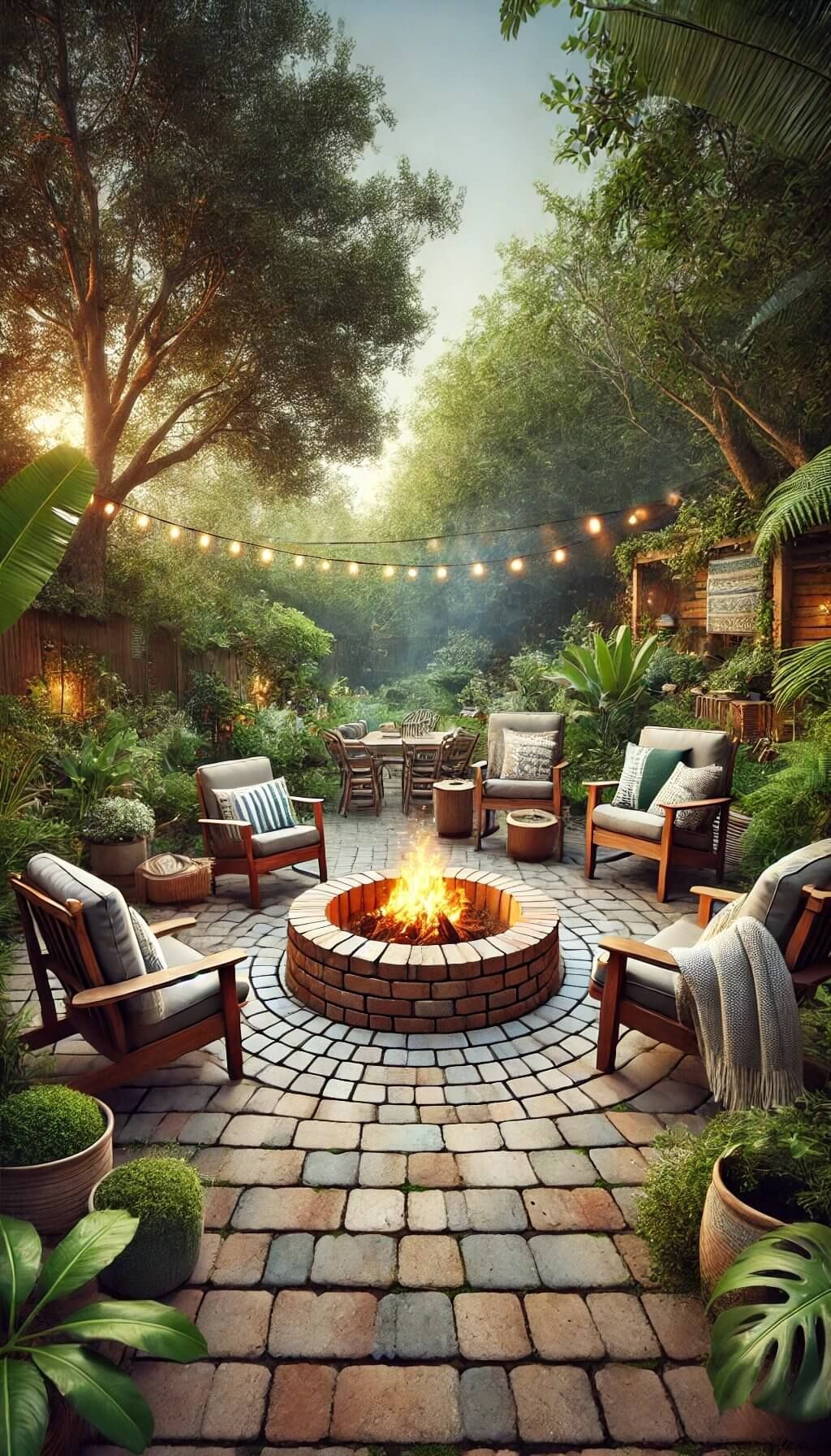 Circular Brick Fire Pit Inspiration Amazing Ideas to Transform Your Outdoor Space!