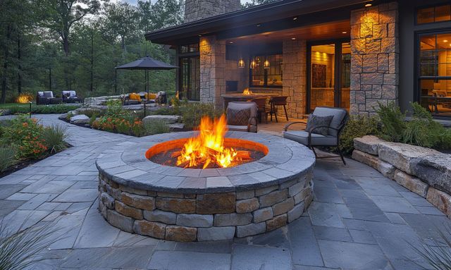 How to build a fireplace brick outdoor? Make your patio cozy