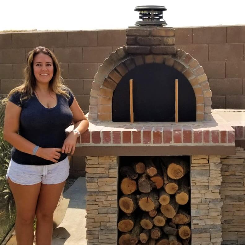 Brick outdoor pizza oven: build your own, step-by-step instructions